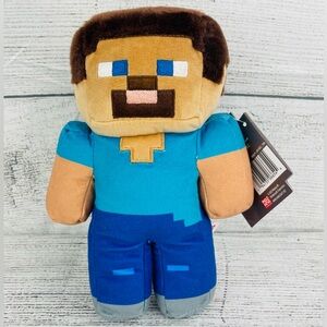 Minecraft 9" Steve Stuffed Plush Toy - NEW